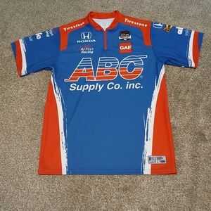 Verizon Indy Car Series A.J. Foyt Honda Racing Jersey Men's Size Large